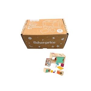 Fisher-Price‎ Wood Montessori Toy Object Permanence Box Sort & Find